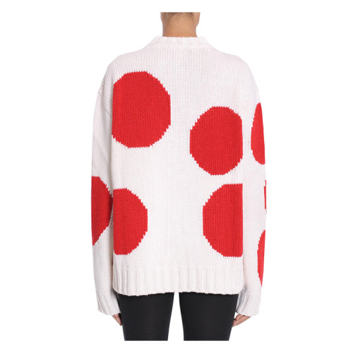 【春季折扣】MSGM/MSGM 女士 羊毛 涤纶 圆形绣花 卫衣 EB