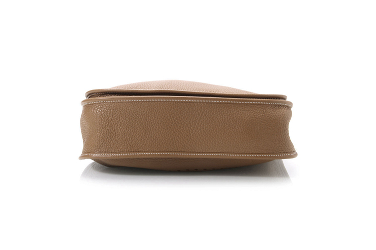 HERMES/爱马仕 Evelyne荔枝纹中号Togo牛皮女士斜挎包