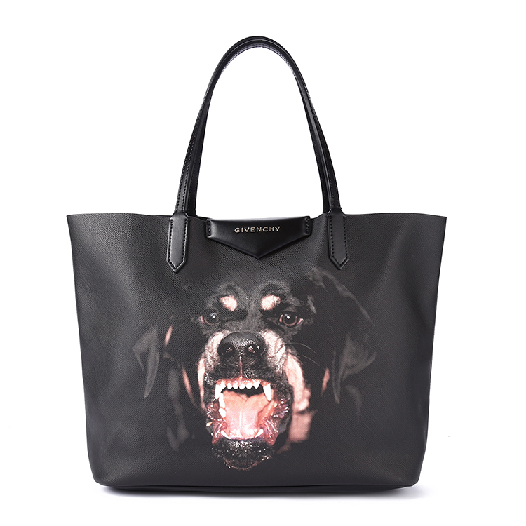 Givenchy/纪梵希 女士牛皮狗头小号手提包