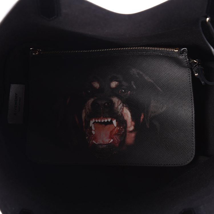 Givenchy/纪梵希 女士牛皮狗头小号手提包