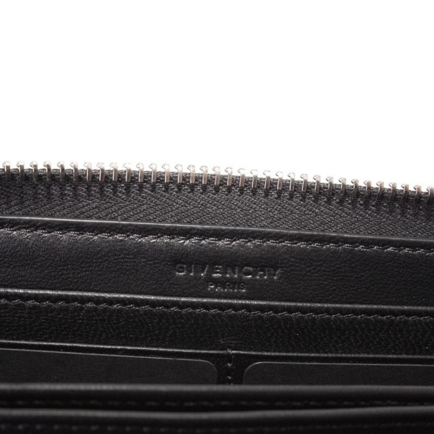 【包邮包税】Givenchy/纪梵希 女士黑色牛皮十字架钱包 BC06276683 001