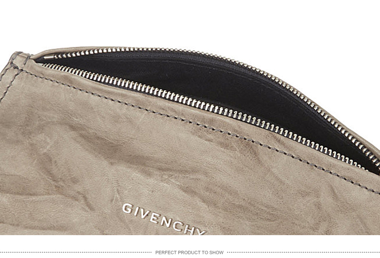 Givenchy/纪梵希 女士咖啡色真皮单肩包 BB0525 3004 025 grigio-036