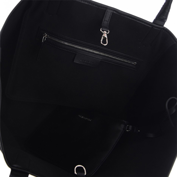 Givenchy/纪梵希 女士黑色织物/配皮手提包 %BB05323384 001