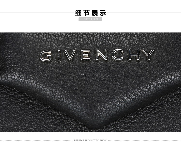 Givenchy/纪梵希 女士牛皮手拿包横款 BC06826012001-005（黑色）