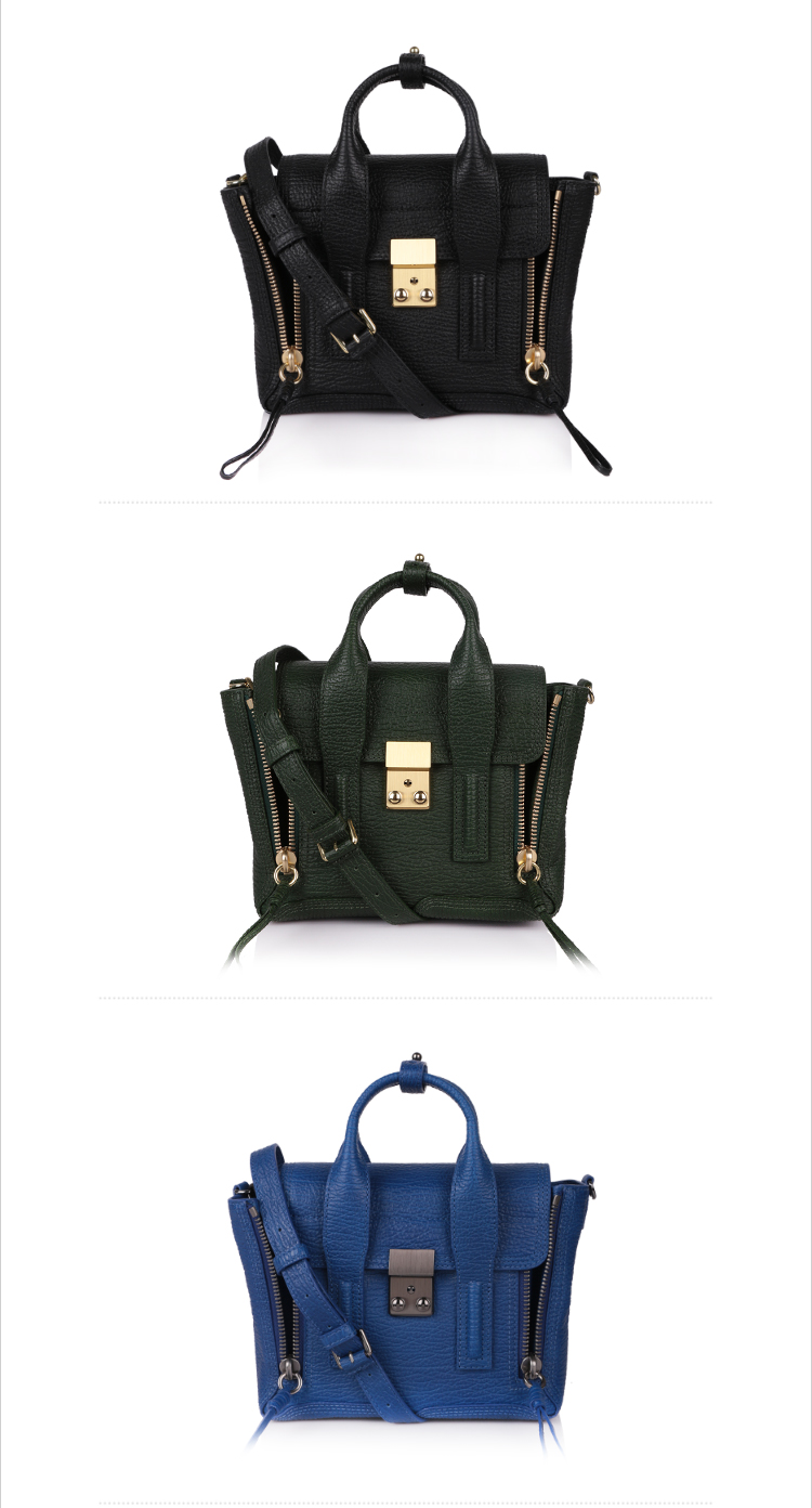 3.1 PHILLIP LIM/菲利林3.1女士多色牛皮小号手提包 单肩包AC000226