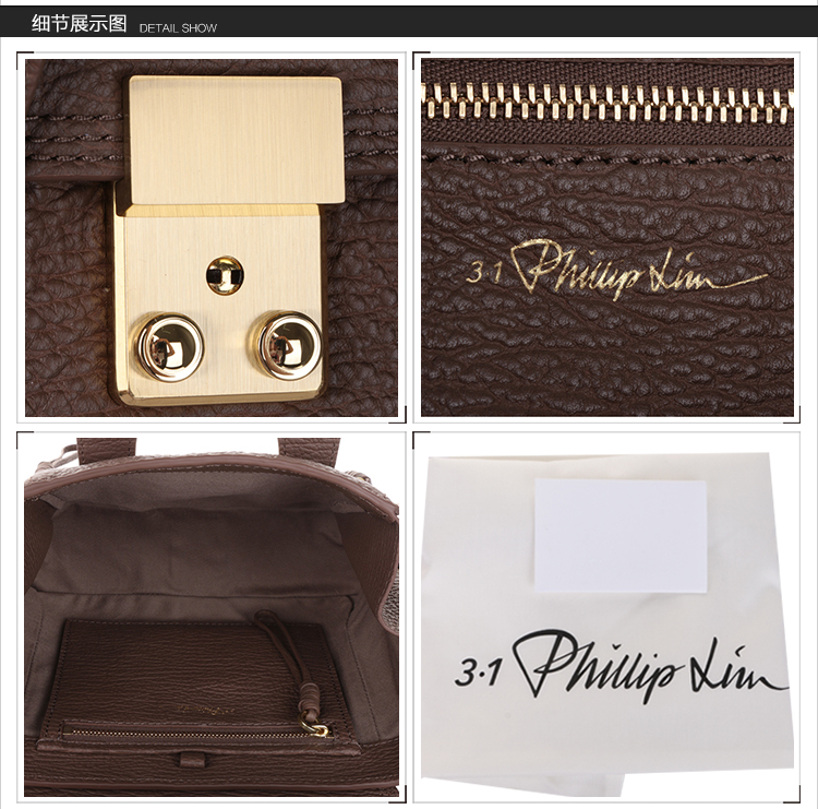 3.1 PHILLIP LIM/菲利林3.1女士多色牛皮小号手提包 单肩包AC000226