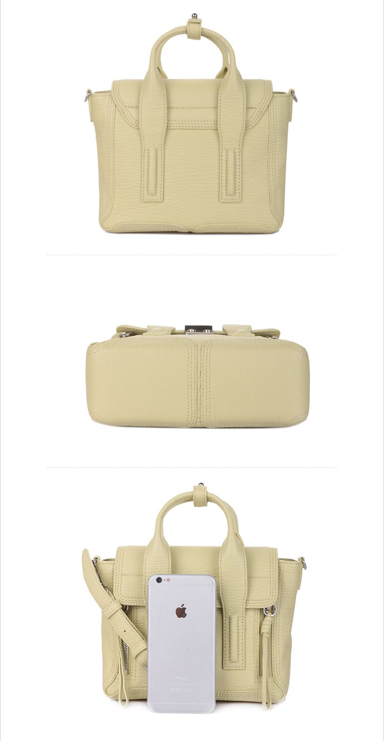 3.1 PHILLIP LIM/菲利林3.1女士绿色小号牛皮手提包 单肩包 AS160226