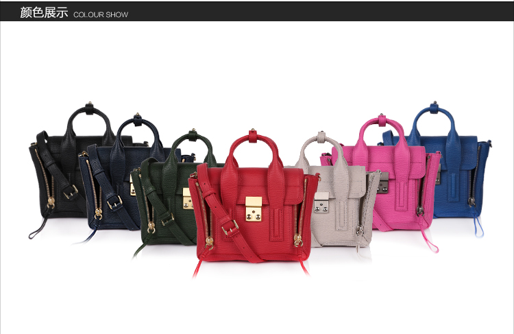 3.1 PHILLIP LIM/菲利林3.1女士多色牛皮迷你手提包 单肩包AC000226