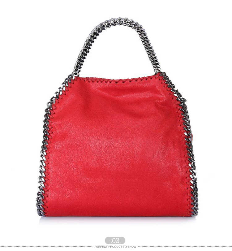 【包邮包税】Stella McCartney/斯特拉·麦卡特尼 女士红色涤纶手提包 371223 W9132 6501-S36/6 20161203