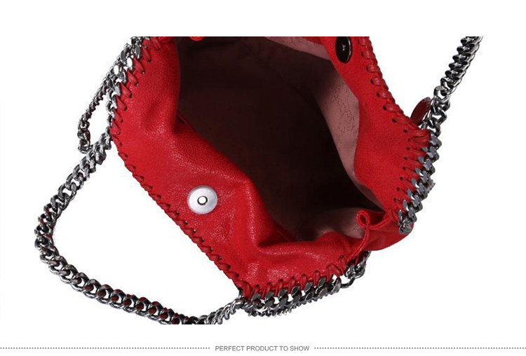 【包邮包税】Stella McCartney/斯特拉·麦卡特尼 女士红色涤纶手提包 371223 W9132 6501-S36/6 20161203