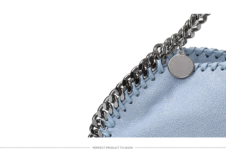 【包邮包税】Stella McCartney/斯特拉·麦卡特尼 女士蓝色涤纶手提包 371223 W9846 4760-S36/6 20161203