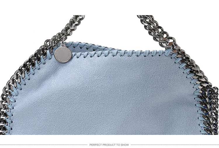 【包邮包税】Stella McCartney/斯特拉·麦卡特尼 女士蓝色涤纶手提包 371223 W9846 4760-S36/6 20161203