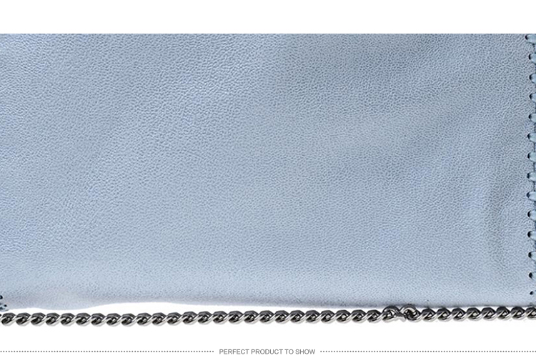 【包邮包税】Stella McCartney/斯特拉·麦卡特尼 女士蓝色涤纶手提包 371223 W9846 4760-S36/6 20161203
