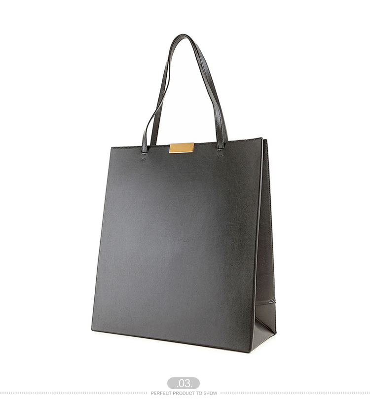 Stella McCartney/斯特拉·麦卡特尼 女士黑色真皮手提包 340741 W9405 1000-012 20170104