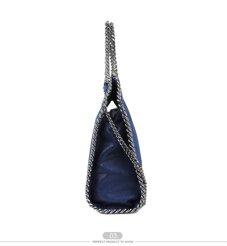【包邮包税】Stella McCartney/斯特拉·麦卡特尼 女士蓝色涤纶手提包 371223 W9132 4040-S36/6 20161203