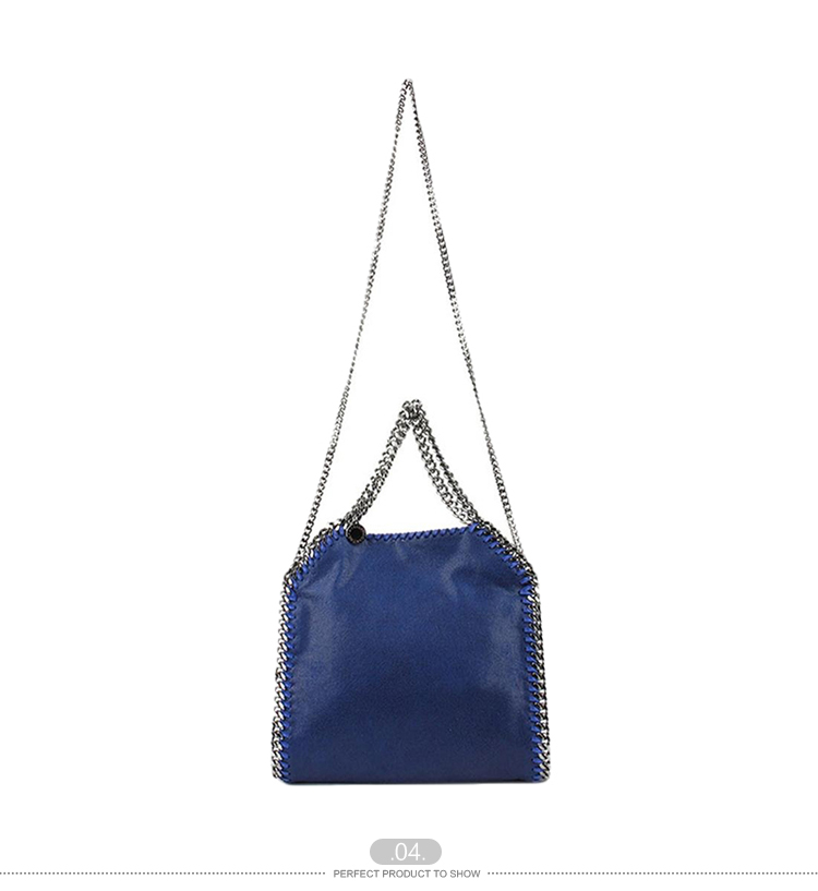 【包邮包税】Stella McCartney/斯特拉·麦卡特尼 女士蓝色涤纶手提包 371223 W9132 4040-S36/6 20161203