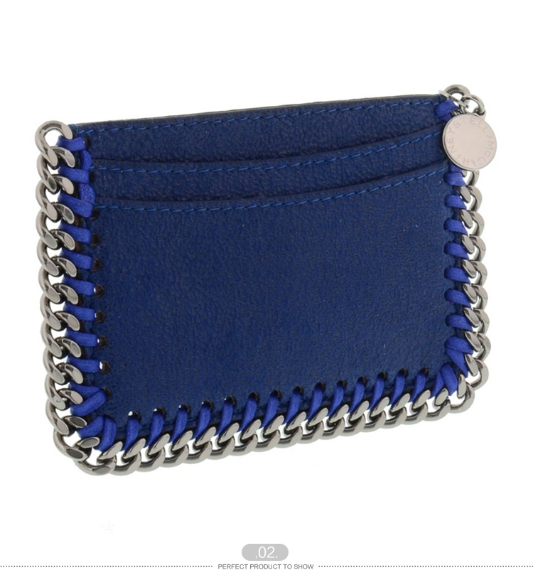 Stella McCartney/斯特拉·麦卡特尼 女士蓝色卡包 371371 W9132 4040-S36/6 20161203