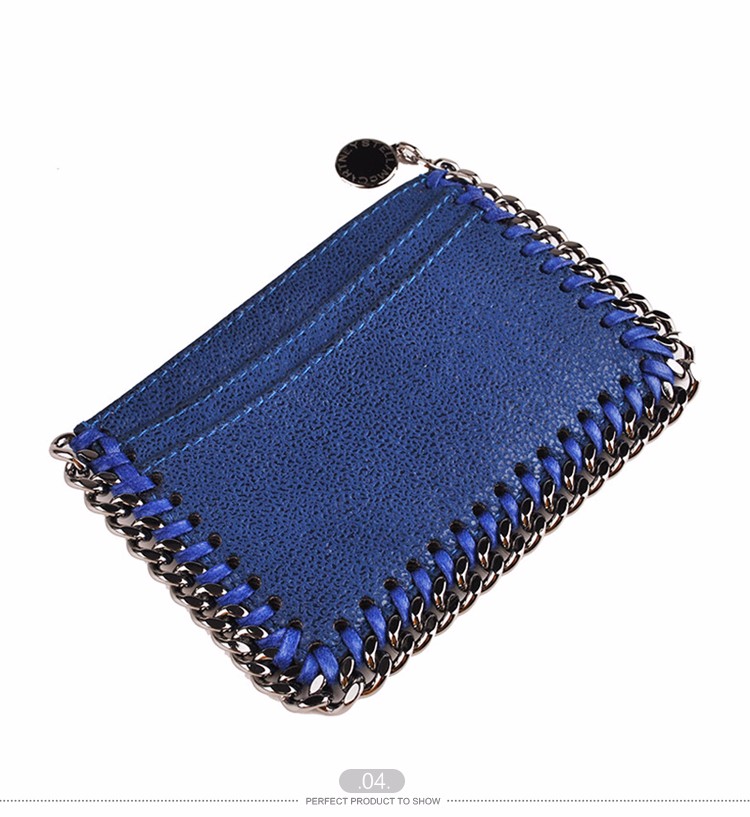 Stella McCartney/斯特拉·麦卡特尼 女士蓝色卡包 371371 W9132 4040-S36/6 20161203