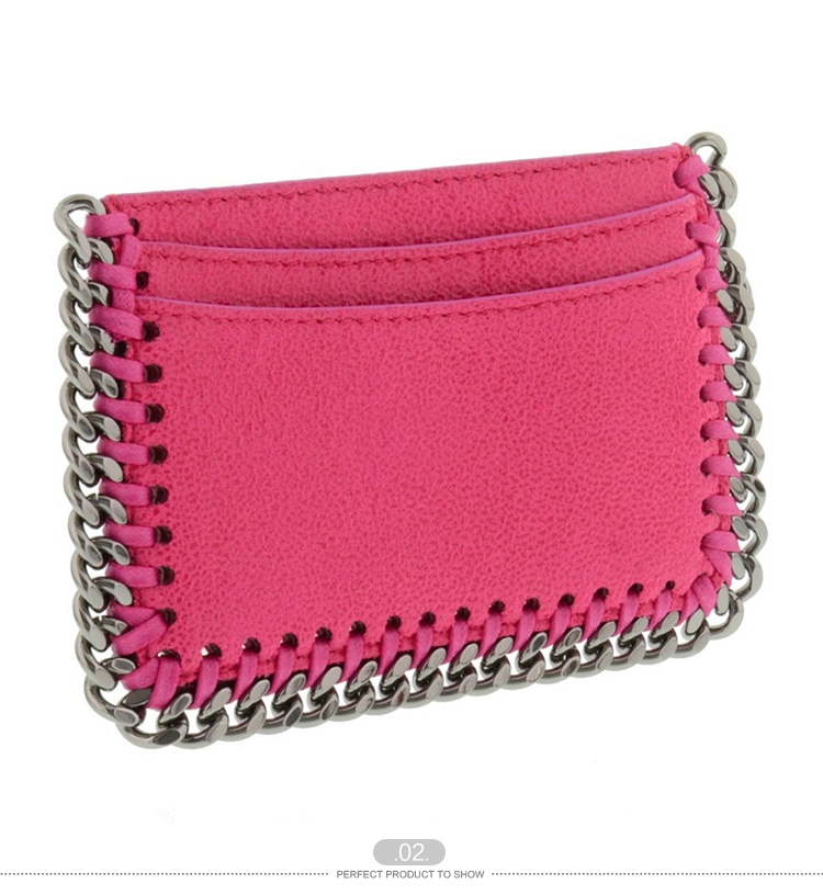 Stella McCartney/斯特拉·麦卡特尼 女士粉色卡包 371371 W9132 5600-S36/6 20161203