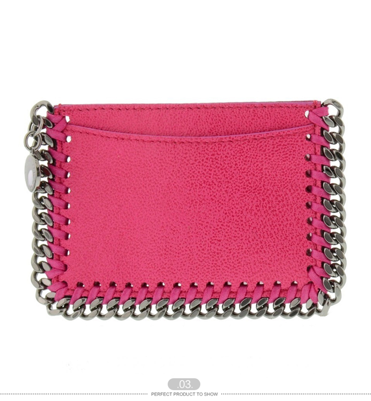 Stella McCartney/斯特拉·麦卡特尼 女士粉色卡包 371371 W9132 5600-S36/6 20161203