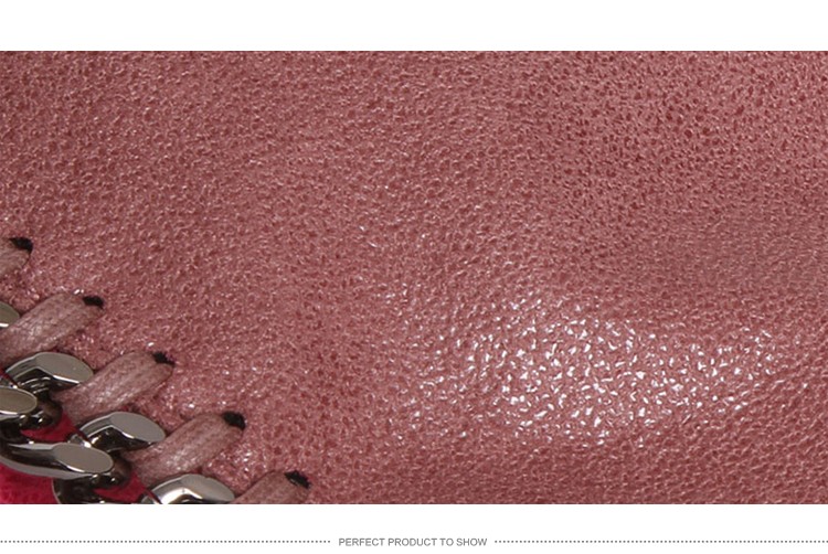 【包邮包税】Stella McCartney/斯特拉·麦卡特尼 女士粉色真皮手提包挎包 371223 W9846 5900 bordea-036 20161109
