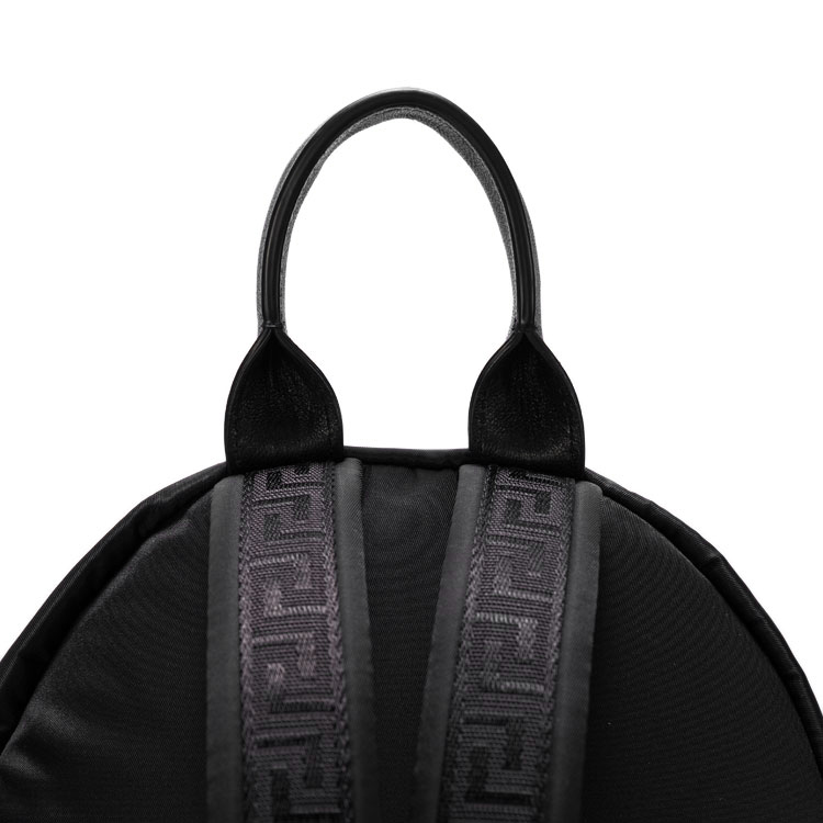 VERSACE/范思哲女士黑色尼龙双肩包