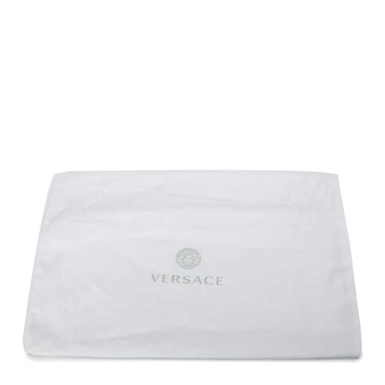 VERSACE/范思哲女士拼色牛皮单肩包