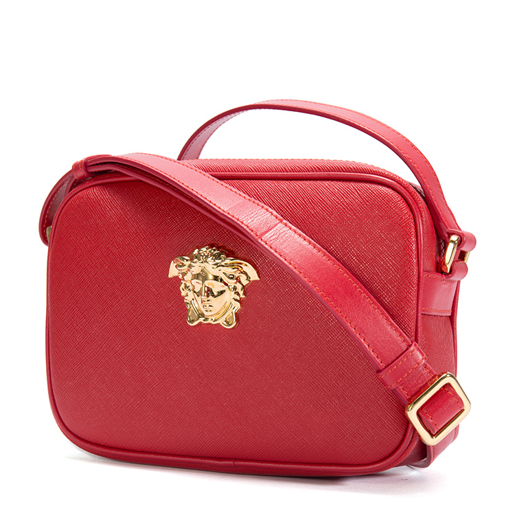VERSACE/范思哲女士黑色牛皮钱包