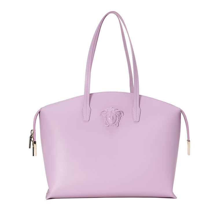 VERSACE/范思哲女士浅绿色牛皮手提包