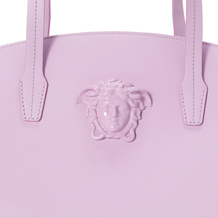 VERSACE/范思哲女士浅绿色牛皮手提包