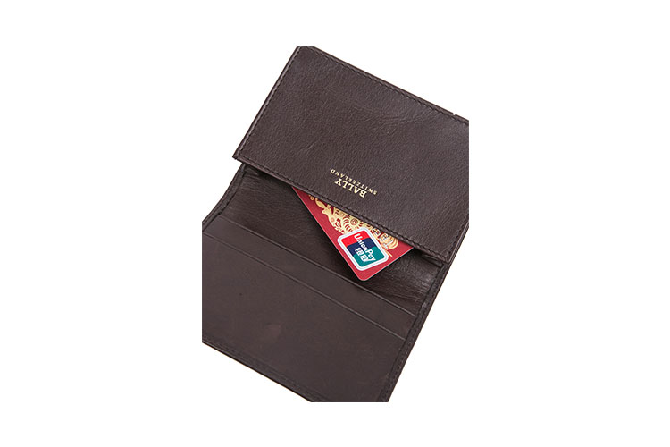 BALLY/巴利 男士牛皮卡夹 TOBEL/271 棕色