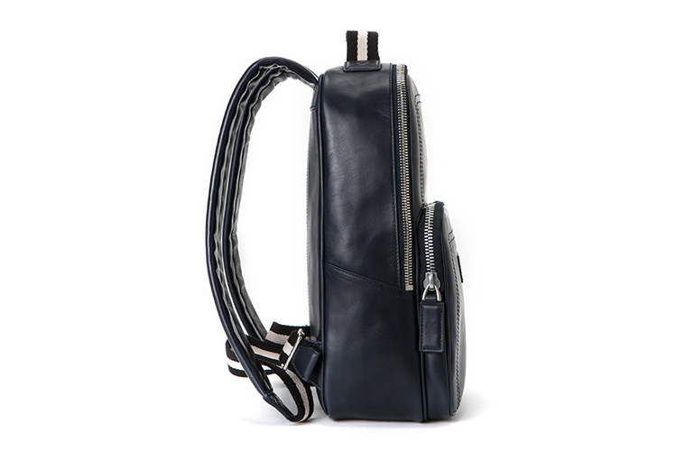 BALLY/巴利 男士牛皮手提双肩包 TRANSFER SM/507 深蓝色