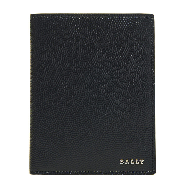 BALLY/巴利 男士深蓝色牛皮短款对折钱夹 NAKRANS 07
