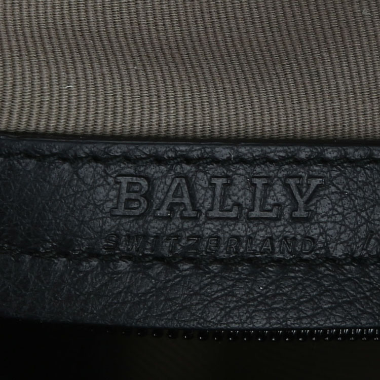 BALLY/巴利 男士BAUMAS小牛皮斜挎包 6205124 炭灰色