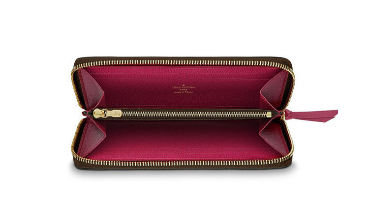 Louis Vuitton/路易威登 女士 Monogram帆布 CLÉMENCE 钱包M60742