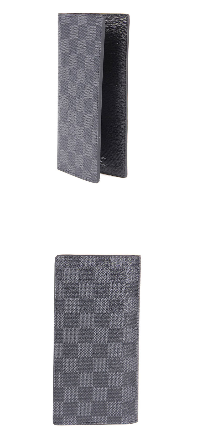 Louis Vuitton/路易威登 BRAZZA 棋格 牛皮 男士 钱夹 钱包 N62665