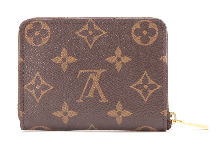 Louis Vuitton/路易威登 ZIPPY 中性款式老花色、帆布零钱包m60067