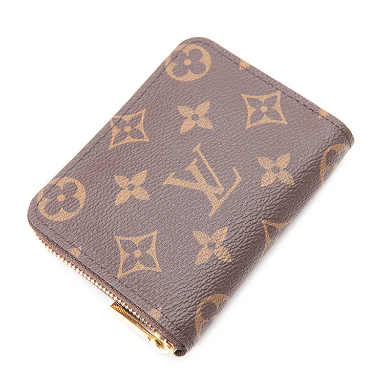 Louis Vuitton/路易威登 ZIPPY 中性款式老花色、帆布零钱包m60067