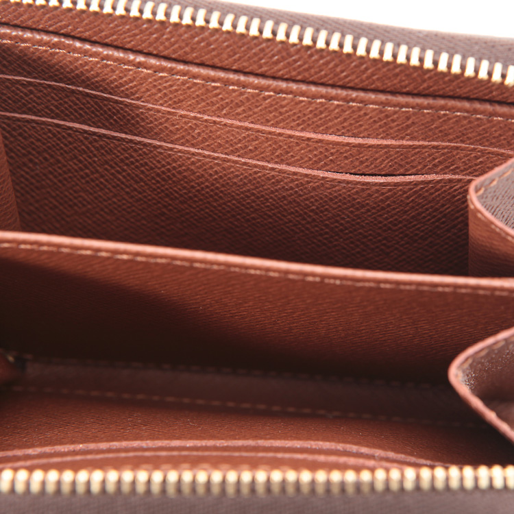 Louis Vuitton/路易威登 ZIPPY 中性款式老花色、帆布零钱包m60067