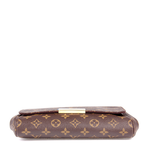 Louis Vuitton/路易威登 FAVORITE Monogram 女士大号链条包（配皮肩带）M40718 帆布/配皮