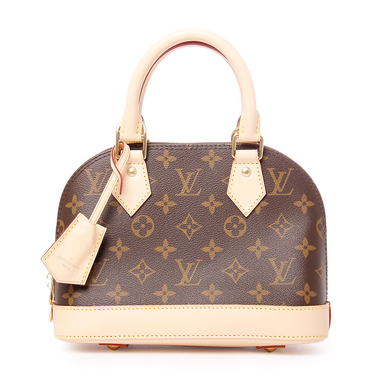 Louis Vuitton/路易威登 女士 老花色帆布/配皮 两用、单肩包Alma BB、 M53152