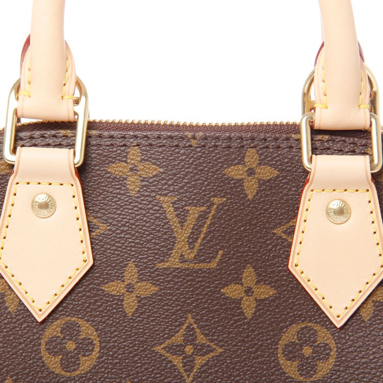 Louis Vuitton/路易威登 女士 老花色帆布/配皮 两用、单肩包Alma BB、 M53152