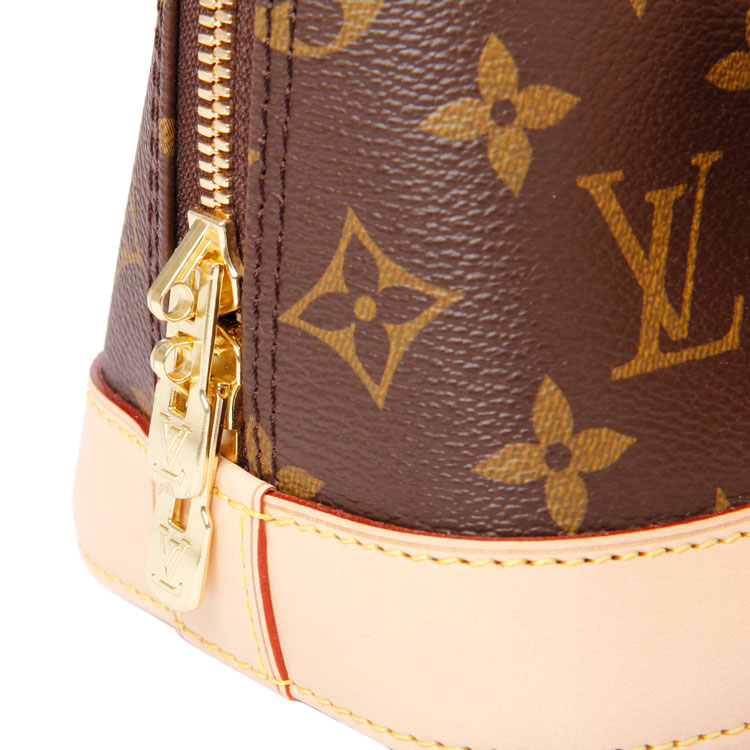 Louis Vuitton/路易威登 女士 老花色帆布/配皮 两用、单肩包Alma BB、 M53152