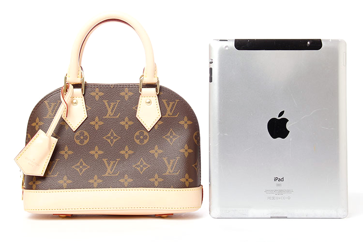 Louis Vuitton/路易威登 女士 老花色帆布/配皮 两用、单肩包Alma BB、 M53152