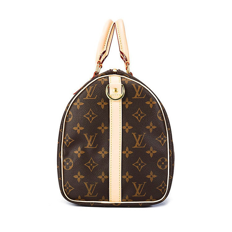 LouisVuitton/路易威登老花经典帆布/配皮Speedy25女士两用手提包M41113