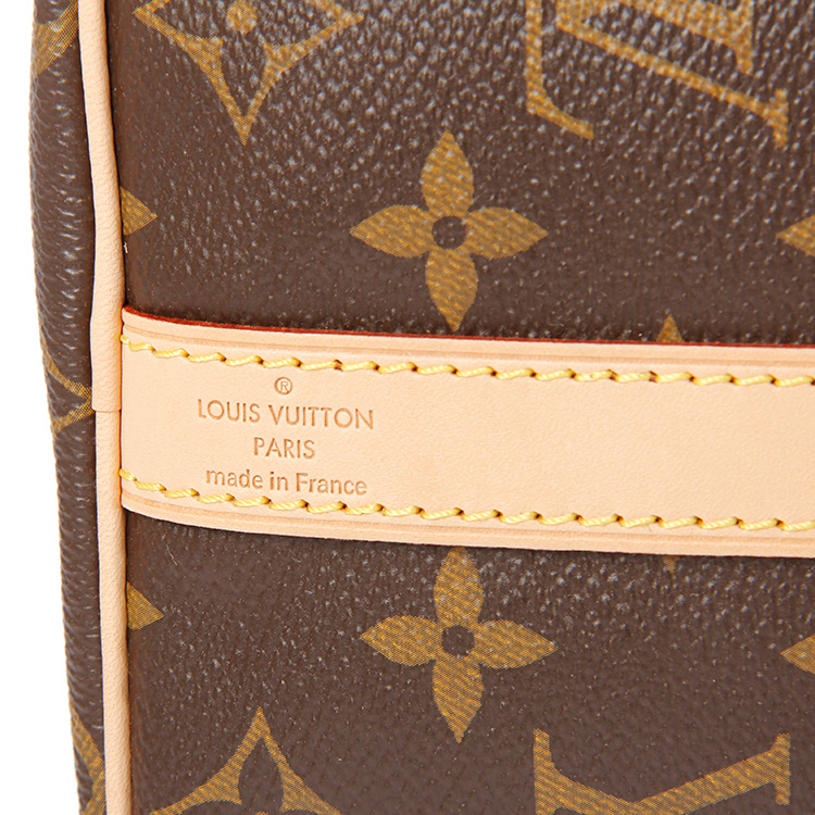LouisVuitton/路易威登老花经典帆布/配皮Speedy25女士两用手提包M41113