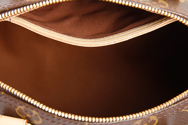 LouisVuitton/路易威登老花经典帆布/配皮Speedy25女士两用手提包M41113