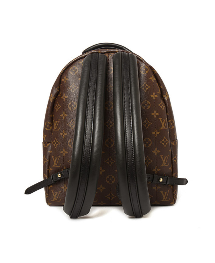 Louis Vuitton/路易威登 专柜爆款 小号老花经典女士双肩包PM Monogram Backpack M41560 帆布/配皮