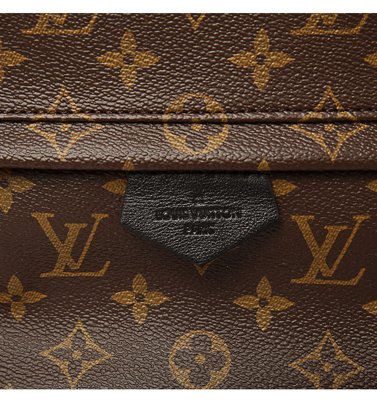 Louis Vuitton/路易威登 专柜爆款 小号老花经典女士双肩包PM Monogram Backpack M41560 帆布/配皮