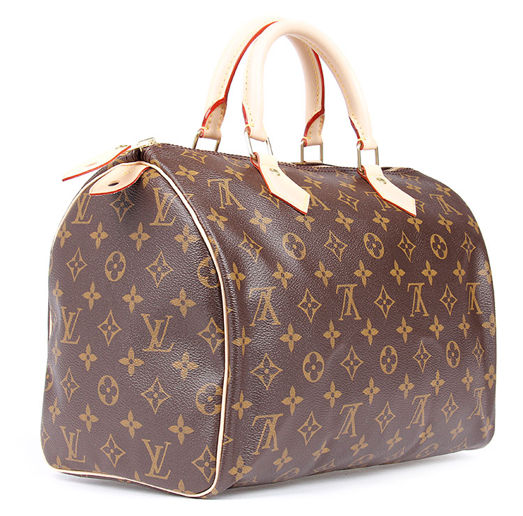 Louis Vuitton/路易威登 SPEEDY 30 Monogram帆布 牛皮 女士 手袋 手提包 M41108